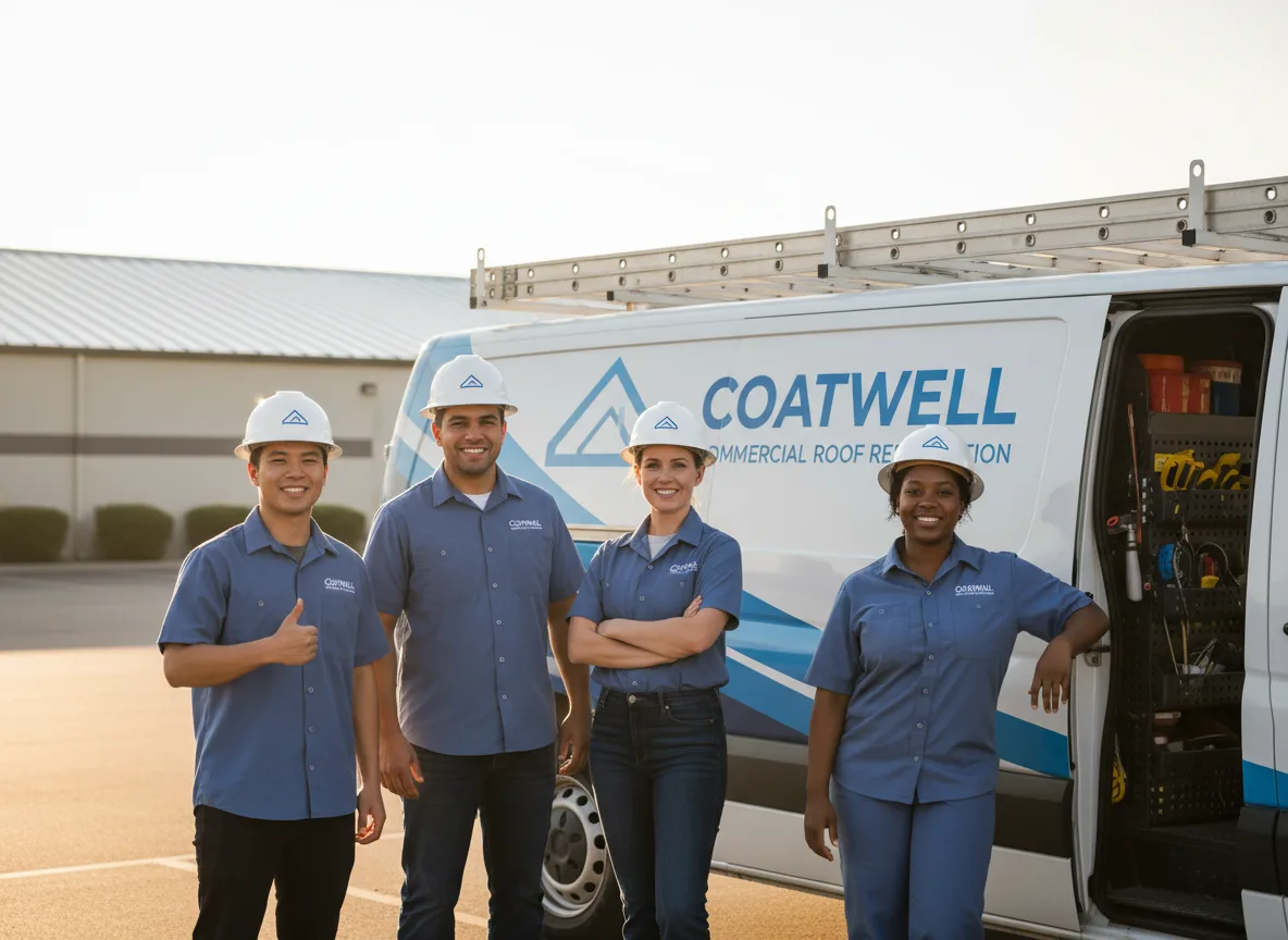 Commercial roof coating company in Oxford, CT